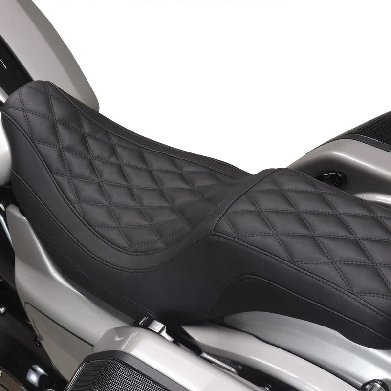 スクエアバック・ローシート ダブルダイアモンド (ブラック)