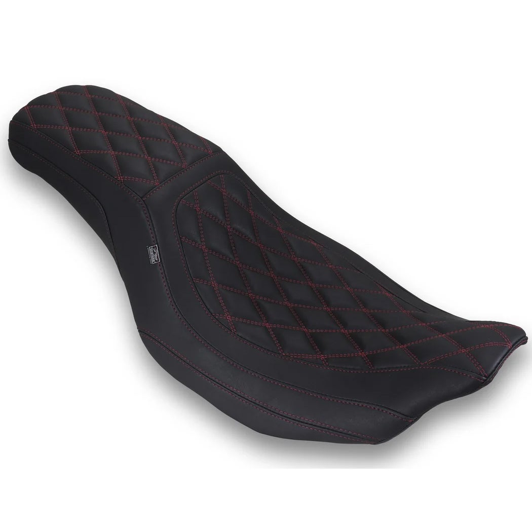 スクエアバック・ローシート ダブルダイアモンド (ダークチェリー)