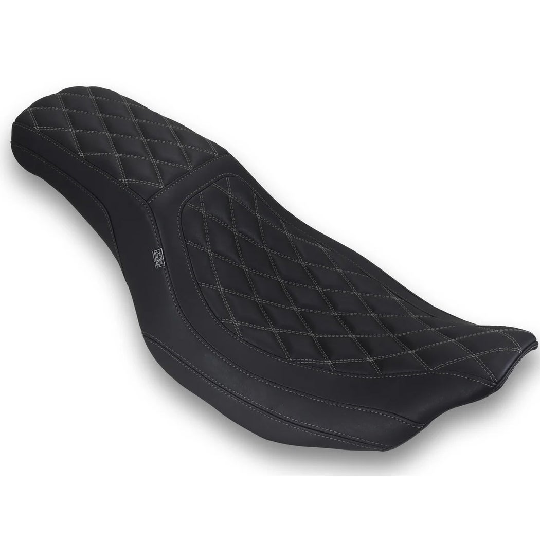 スクエアバック・ローシート ダブルダイアモンド (ガンメタルグレー)