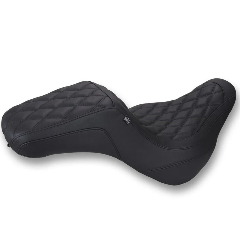 スクエアバックシート ダブルダイアモンド (ブラック)