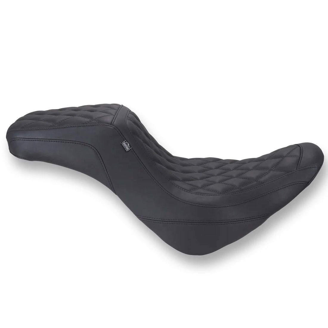 スクエアバックシート ダブルダイアモンド (ブラック)1