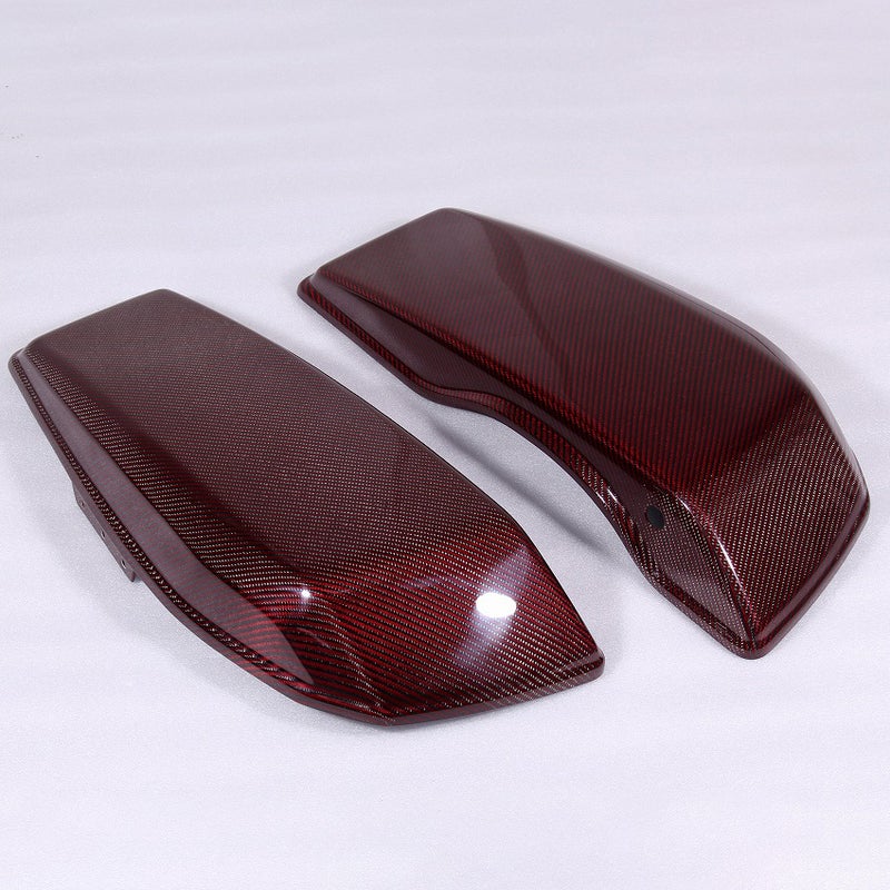 ドライカーボン・サドルバッグリッド (レッド/艶有り)