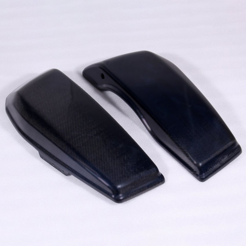 ドライカーボン・サドルバッグリッド (ブルー/艶消し)1