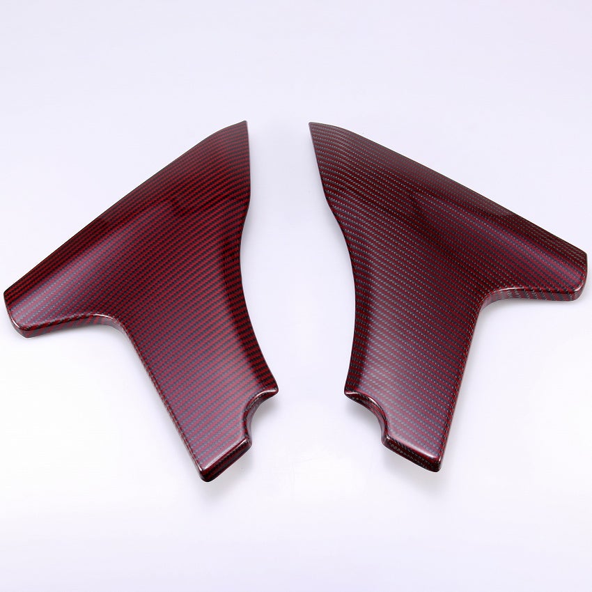 ドライカーボン・サイドフェアリング （レッド・艶あり)2