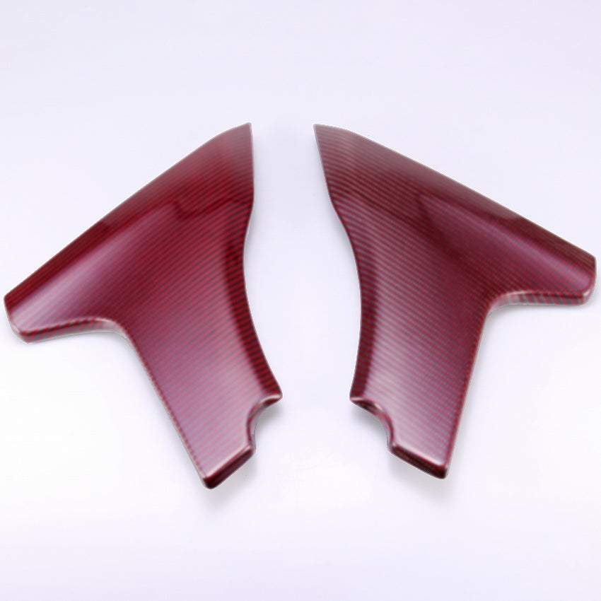 ドライカーボン・サイドフェアリング (レッド・艶消し)