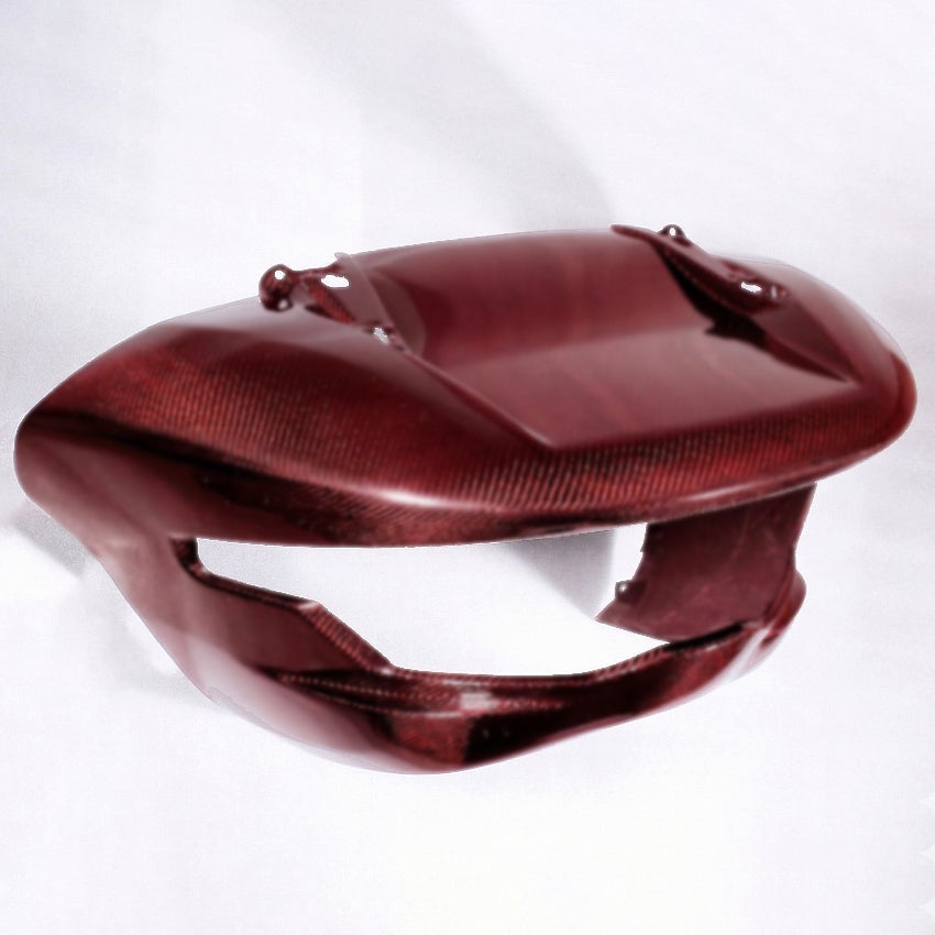 ドライカーボン・アウターフェアリング (レッド/艶消し)