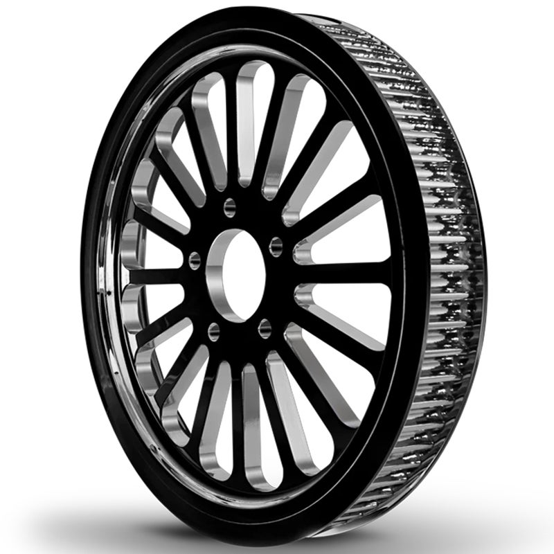 SUPER SPOKE プーリー 66TH x 1インチ幅 (コントラストカット)
