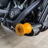 1/2ボルト クラッシュバー用 スライダー 1個 レッドアルマイト SOUL 2
