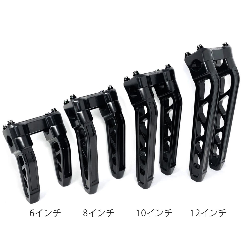 Destroyer プルバックライザー 10インチ (リンクルブラック)1