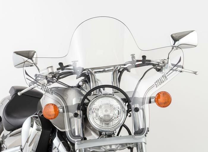 スリップストリーマー ステルス ウインドシールド ハーレー スポーツスター Slip Streamer ”ステルス” ウインドシールド クリア |ハーレーパーツ