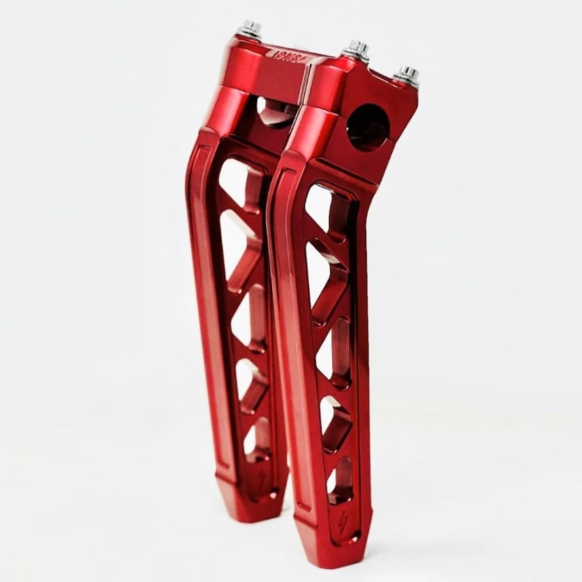 Destroyer デジタルゲージマウント プルバックライザー 10インチ (レッド)