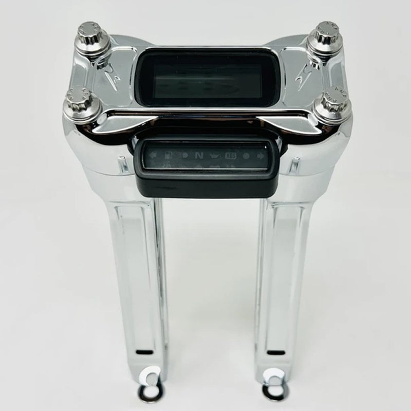 Destroyer デジタルゲージマウント プルバックライザー 10インチ (クローム)1