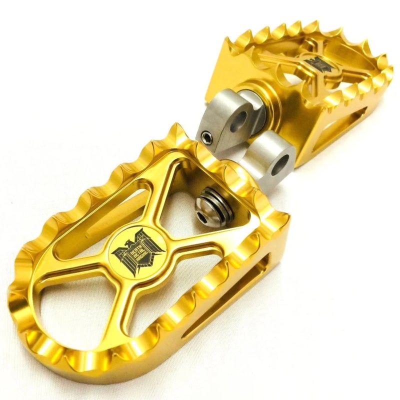 BEAR TRAP パッセンジャーフットペグ (ゴールド)