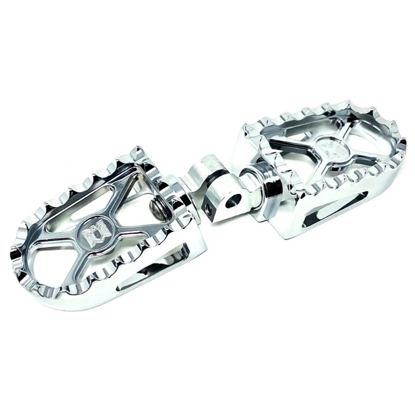 BEAR TRAP パッセンジャーフットペグ (クローム)