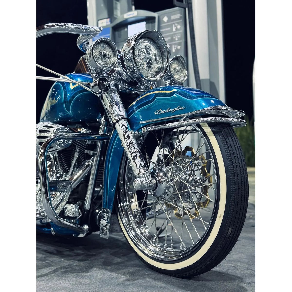 Killer Monster Beach Bar 電子制御スロットル用 (クローム)6