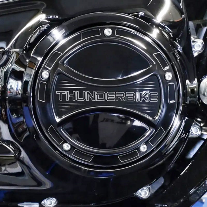 Torque2.0 ダービーカバー サンダーバイクロゴ