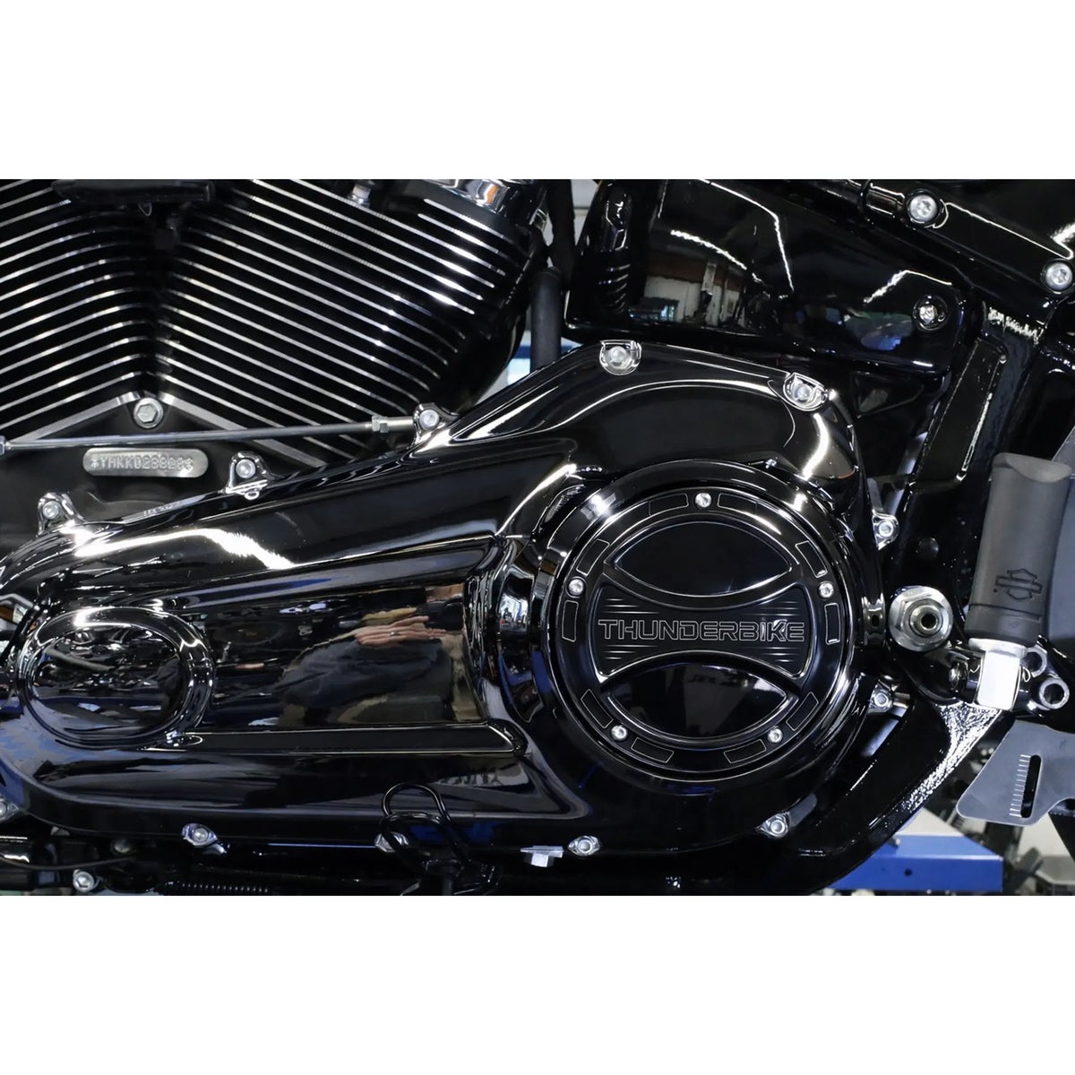 Torque2.0 ダービーカバー サンダーバイクロゴ1