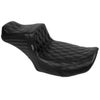 Le Pera ラペラ TailWhip ロングレッグシート ダブルダイアモンドステッチ ブラック 2024以降 FLHX FLTRX