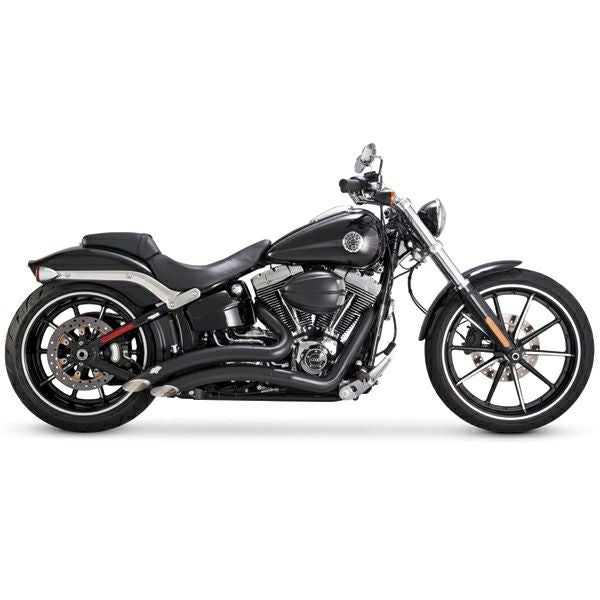 Vance&Hines（バンス＆ハインズ） ビッグラディウス 2-into-2 ブラック ソフテイル-02