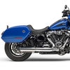 COBRA コブラ Neighbor Haters ショート スリップオンマフラー クローム 2025以降 FXLRS/T、FXBB、FLHC