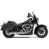 COBRA コブラ Neighbor Haters ショート スリップオンマフラー クローム 2025以降 FXLRS/T、FXBB、FLHC 3