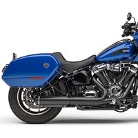 COBRA コブラ Neighbor Haters ショート スリップオンマフラー ブラック 2025以降 FXLRS/T、FXBB、FLHC