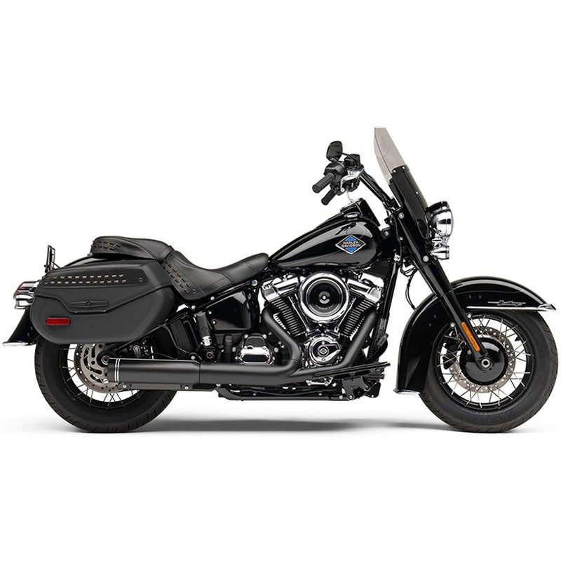 COBRA コブラ Neighbor Haters ショート スリップオンマフラー ブラック 2025以降 FXLRS/T、FXBB、FLHC 3