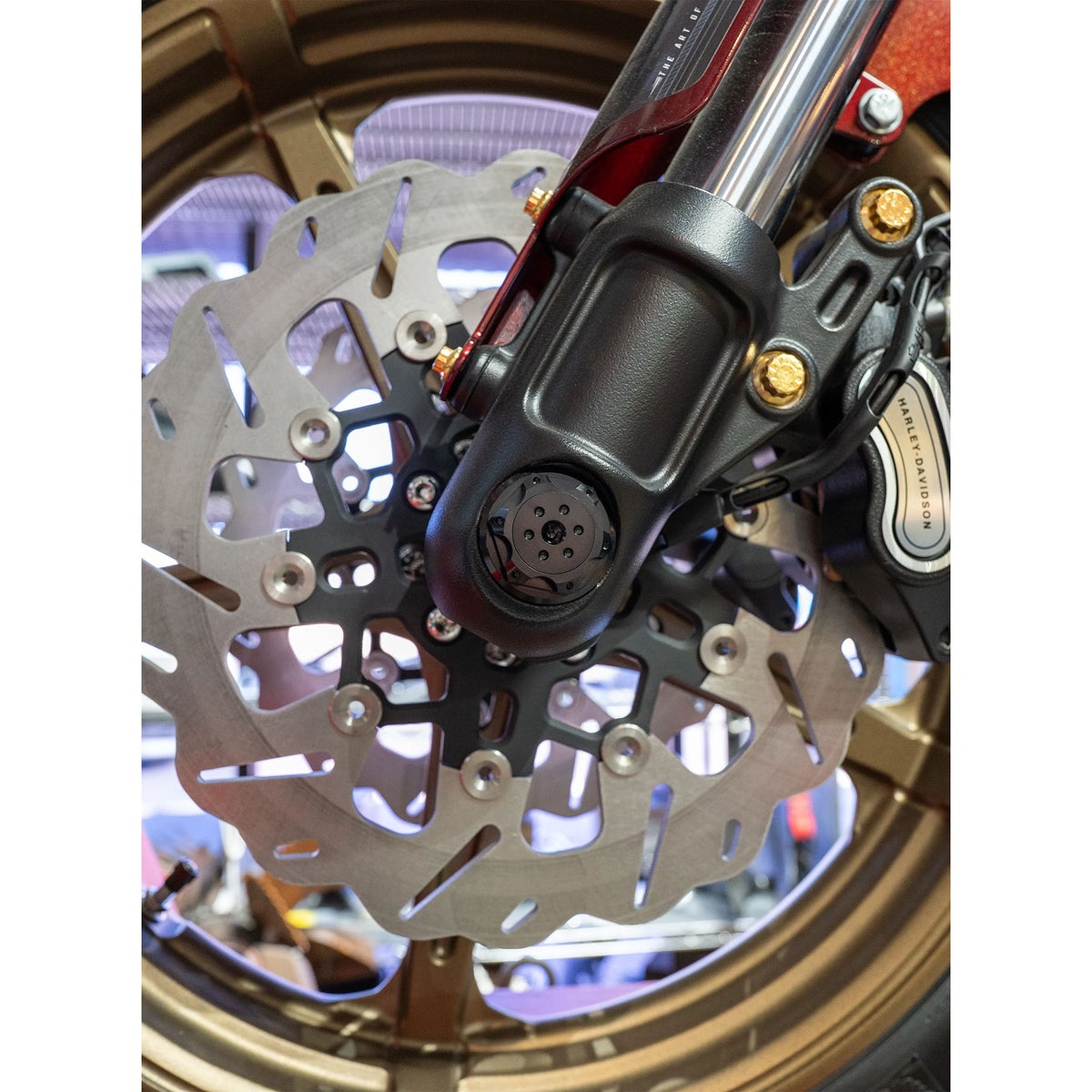 Turret・フロントアクスルカバーキット (ブラック)1