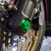 Turret・フロントアクスルカバーキット (グリーン)