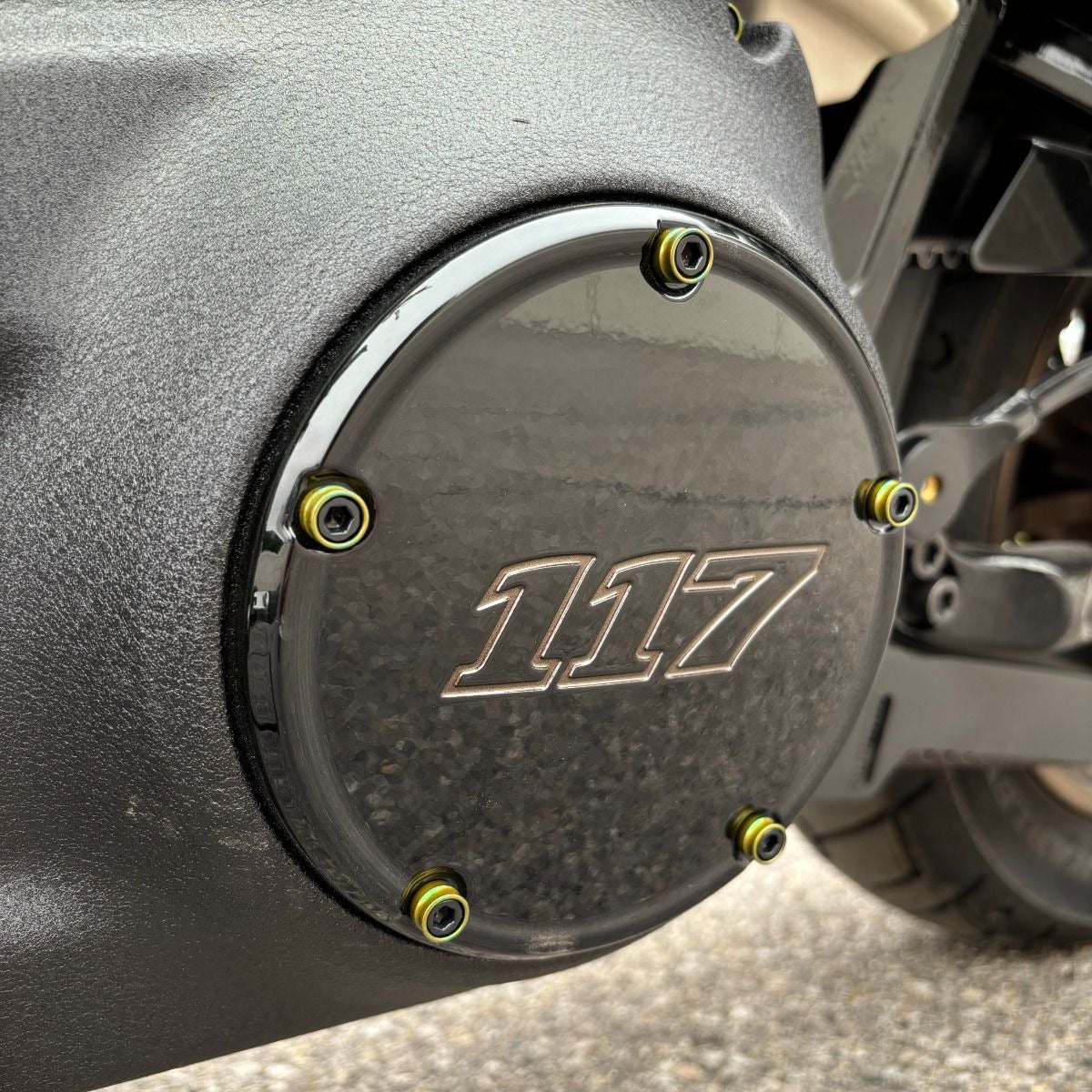 HOGWORKZ M8 エンジンカバーボルトセット (ゴールド) 3