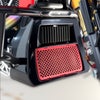 オイルクーラー カバー プロテクションガード レッド