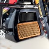 オイルクーラー カバー プロテクションガード オレンジ