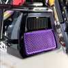 オイルクーラー カバー プロテクションガード パープル
