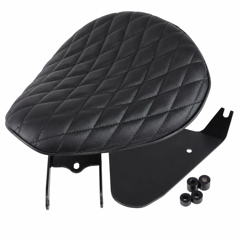  GOODS スポーツスター用 サドルシートキット ダイヤモンドステッチ ブラック.1 
