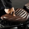 GOODS スポーツスター用 サドルシートキット ダイヤモンドステッチ ブラック.4 