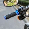 2025以降 ツーリング、ソフテイル MXスタイル カーボンインサート グリップ ブルー