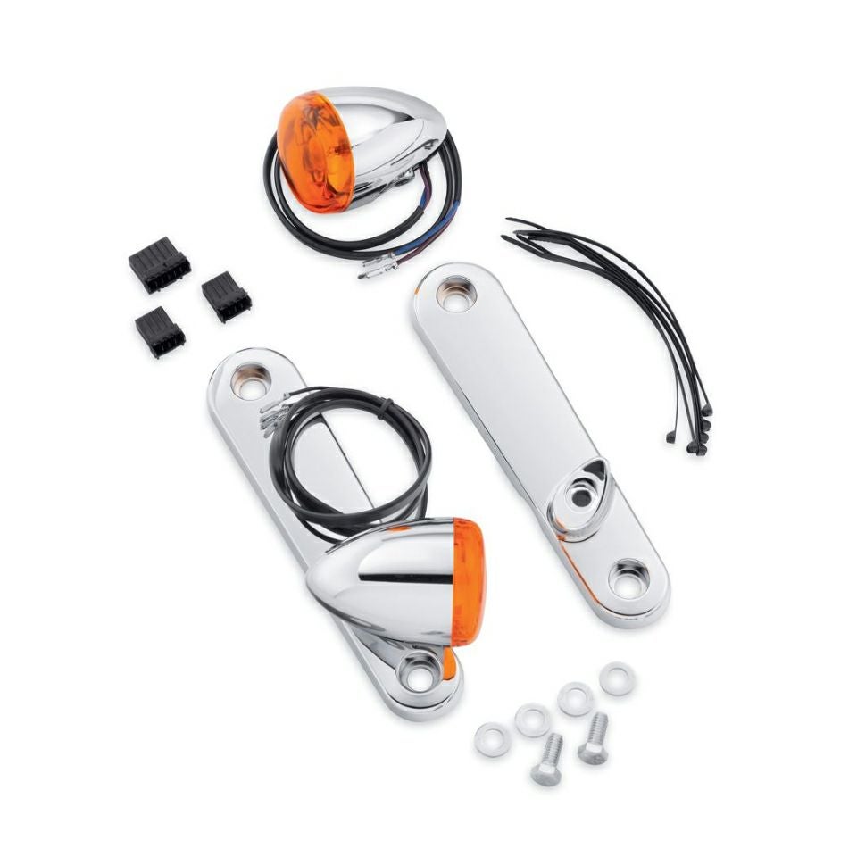 カスタム・ツーリング・フロントブレットターンシグナルキット　クローム-01