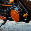 M8バガー ダービーカバー (オレンジ)