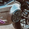 M8ソフテイル ダービーカバー (ブラッククローム)1