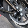 M8ソフテイル リアアクスルスライダー (ブラック) 