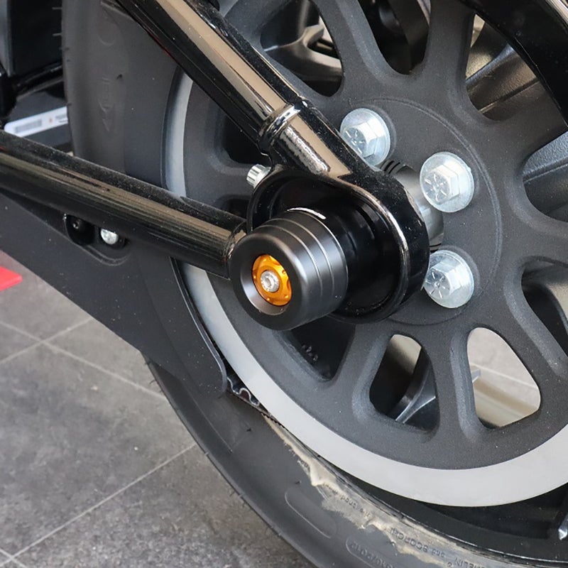M8ソフテイル リアアクスルスライダー (ゴールド)