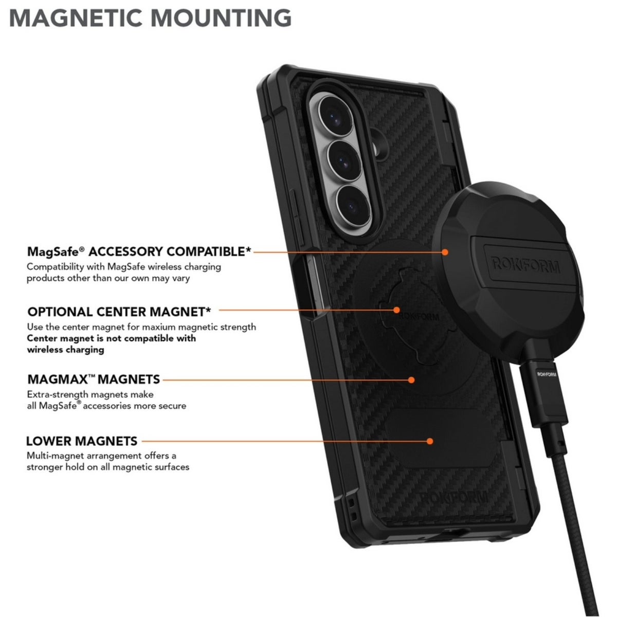 ROKFORM Galaxy  Z Fold7 Rugged ケース バイク用スマホホルダー.3