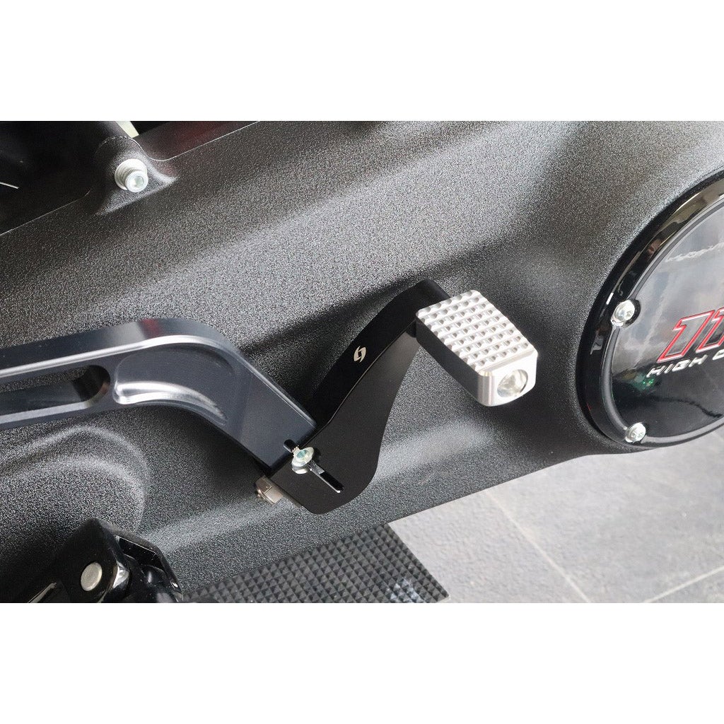 スラッシンサプライ シフトレバー用 ヒールシフター Aタイプ (シルバー) 1