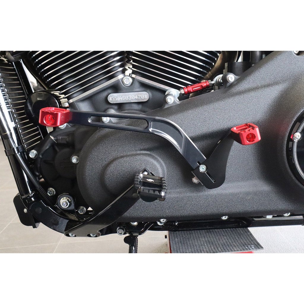 スラッシンサプライ シフトレバー用 ヒールシフター Cタイプ (レッド)2