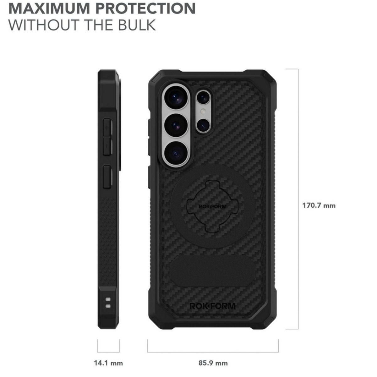ROKFORM Galaxy S26 ULTRA Rugged ケース バイク用スマホホルダー.6