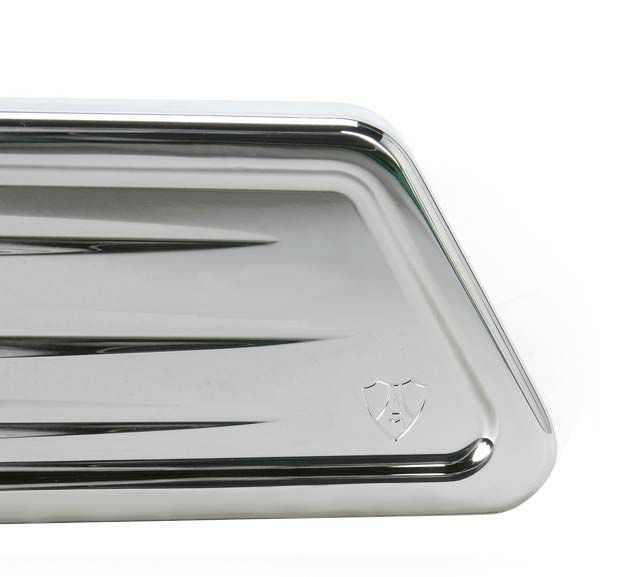 アレンネス Deep Cut Dresser Saddlebag ラッチ・カバー クローム-02