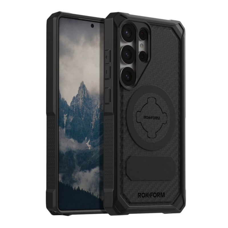 ROKFORM Galaxy S25 Ultra Rugged ケース バイク用スマホホルダー