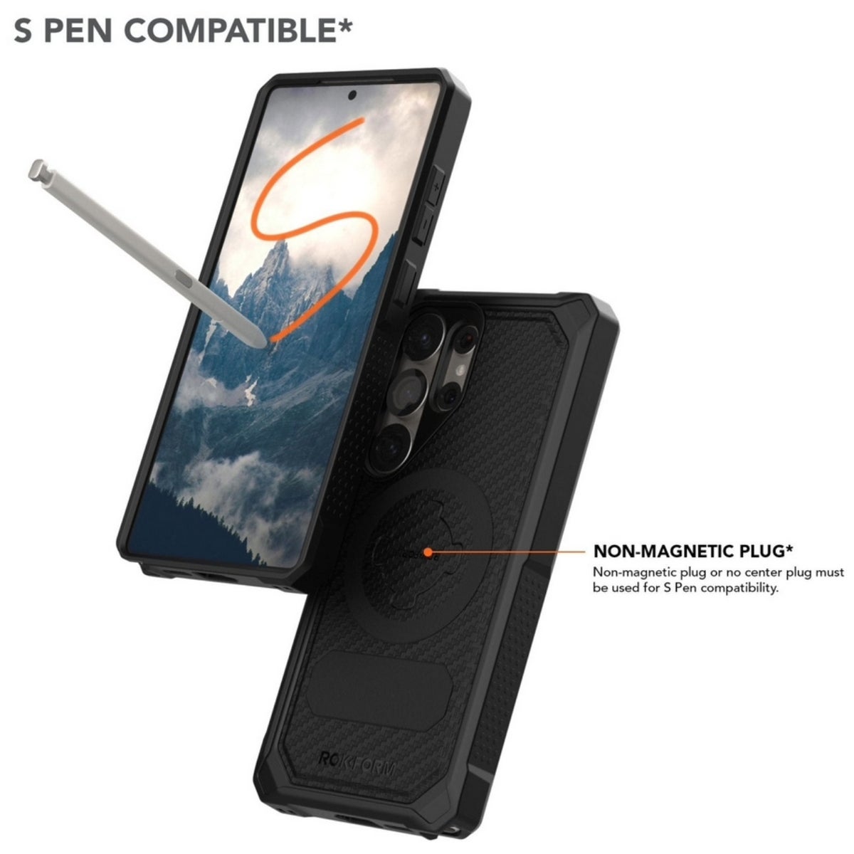 ROKFORM Galaxy S25 Ultra Rugged ケース バイク用スマホホルダー.3