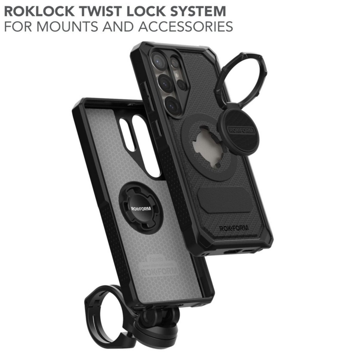 ROKFORM Galaxy S25 Ultra Rugged ケース バイク用スマホホルダー.4