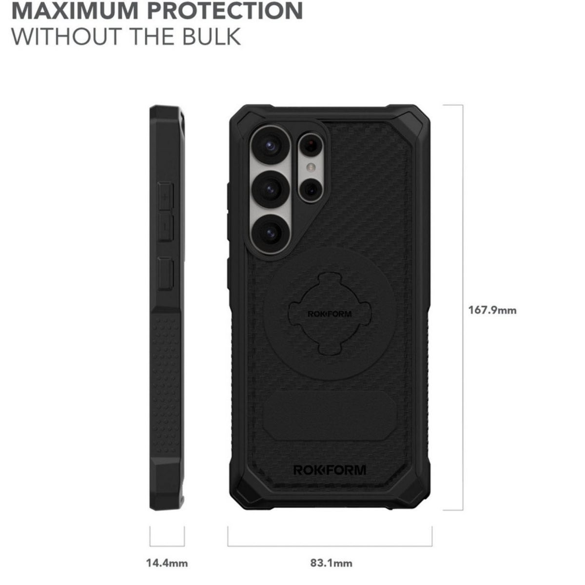 ROKFORM Galaxy S25 Ultra Rugged ケース バイク用スマホホルダー.5